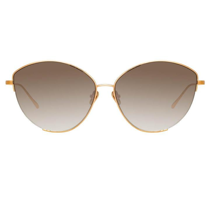 LINDA FARROW Ella Cat Eye Sunglasses SUNGLASSES