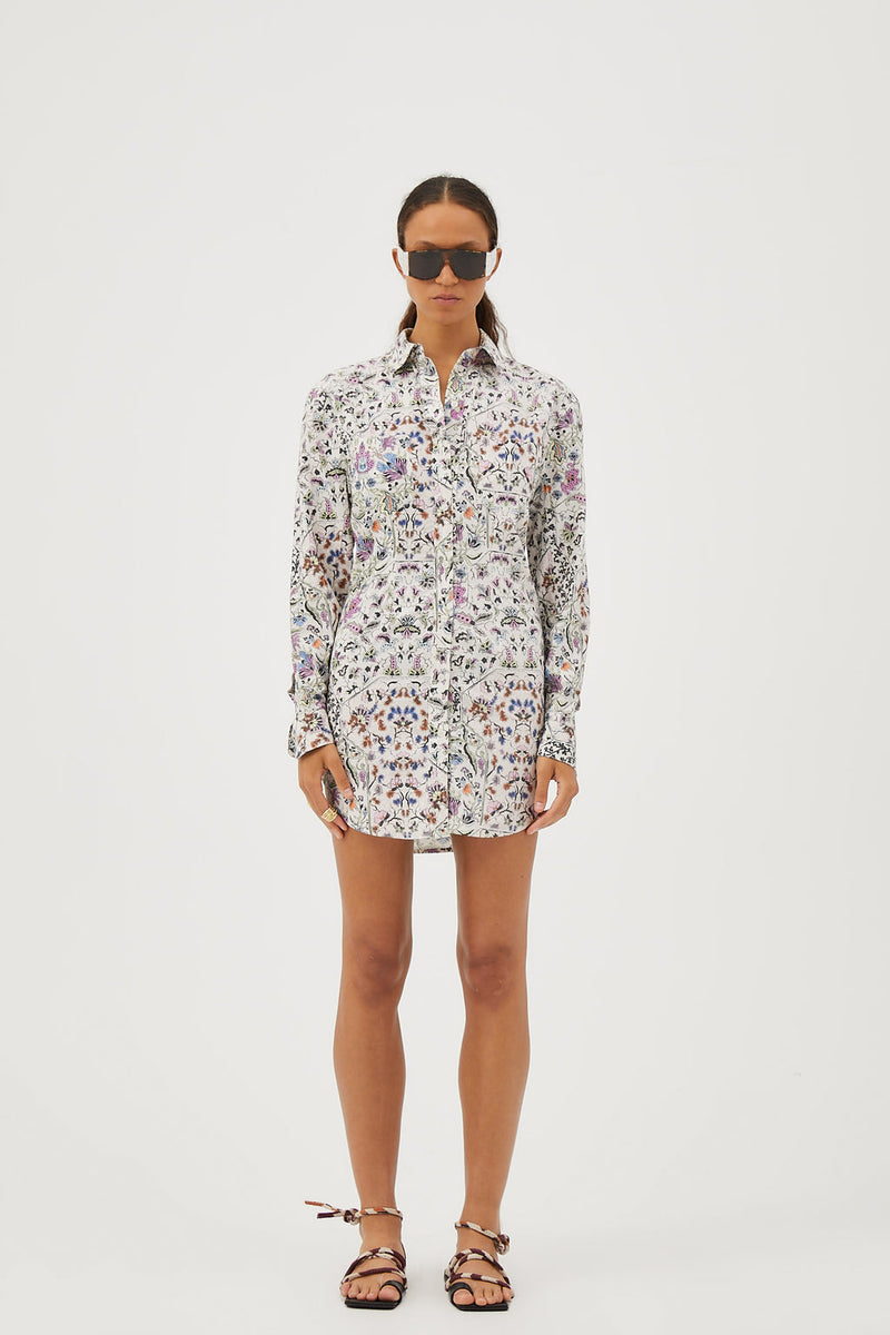 MARIA CHER Valongo Rubi Shirt Dress (Final Sale) CURIO FAENA MIAMI