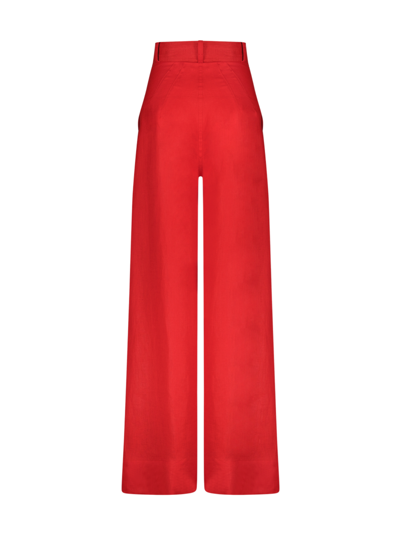 Wide Leg Pleated Pant