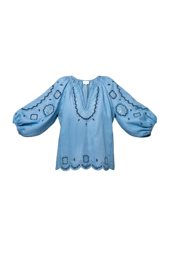 Merezhivo Long Blouse