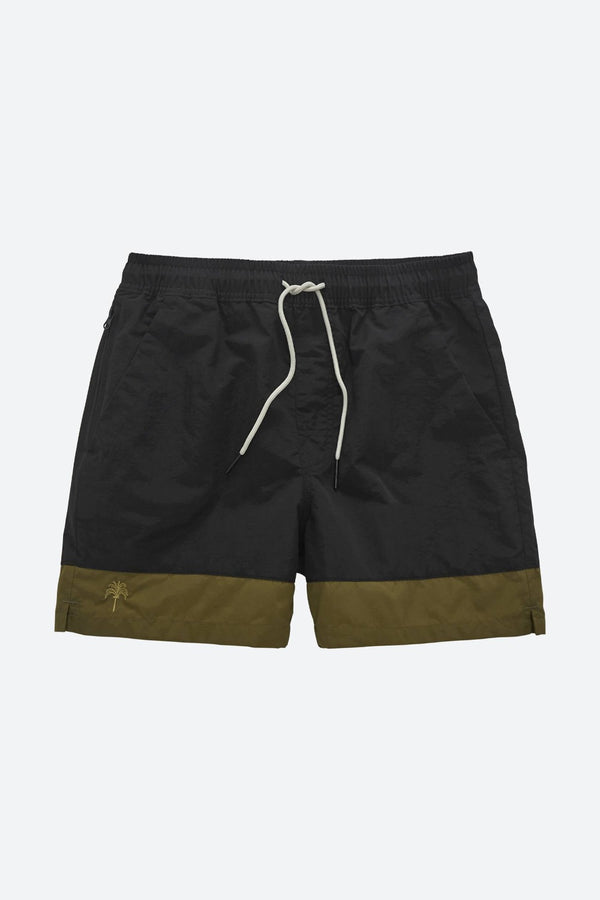 Army Stripe Swim Shorts