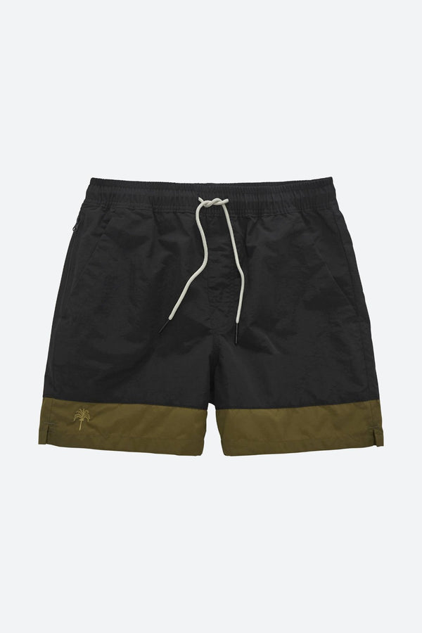 Army Stripe Swim Shorts