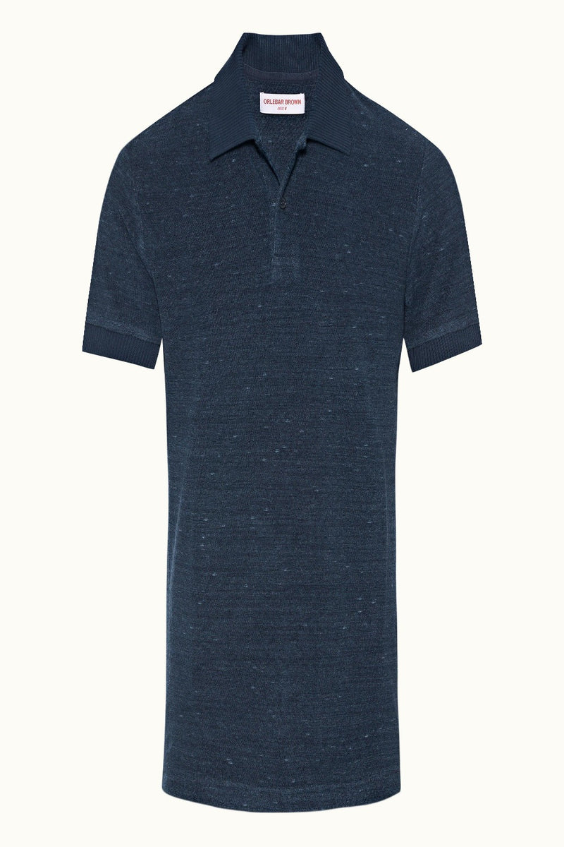 Jarrett Indigo Toweling Shirt