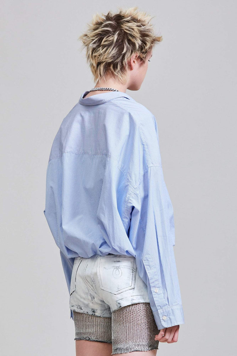 Gathered Hem Shirt