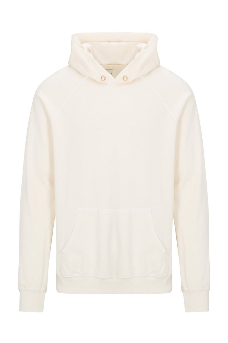 Raglan Hoodie Ivory Stone