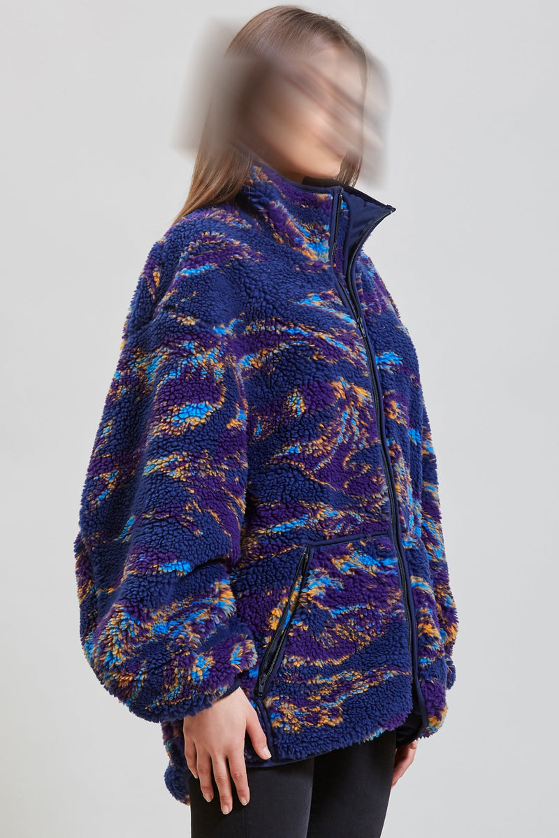 Over Sized Fleece Jacket