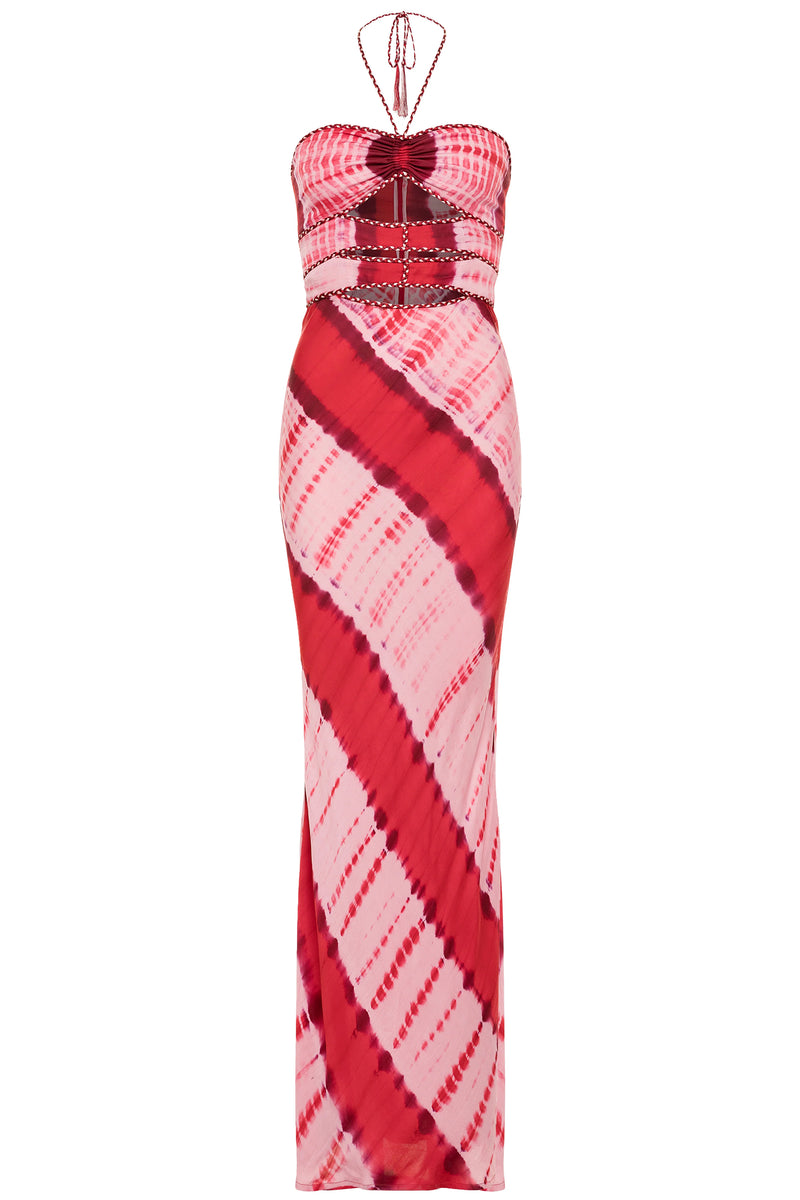 Rio Dress Tie Dye Rose