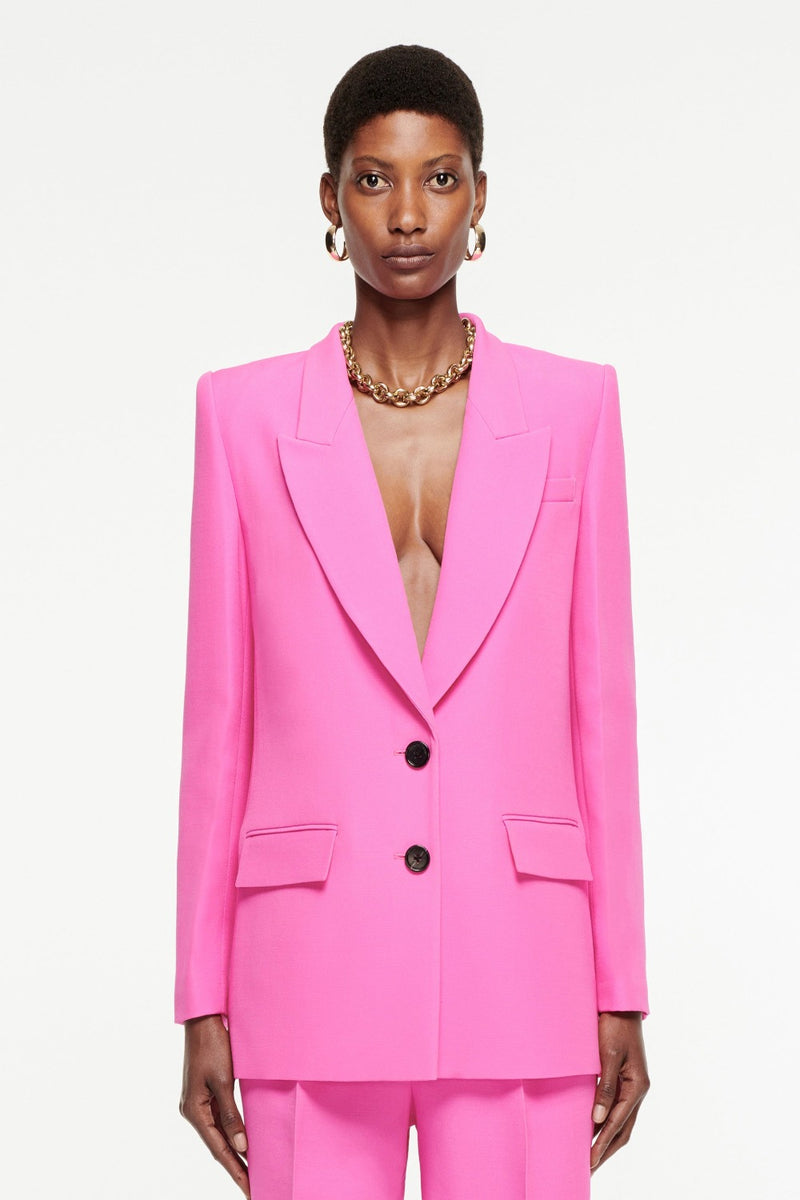 ROLAND MOURET Silk Wool Blazer WOMEN'S JACKETS