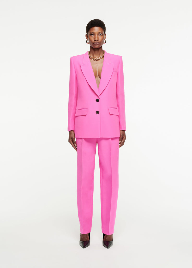 Silk Wool Blazer