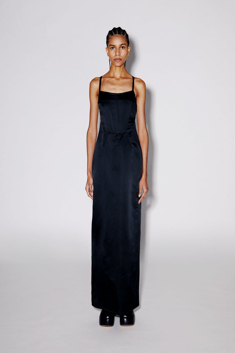 ROSETTA GETTY Duchesse Corset Gown WOMEN'S DRESSES
