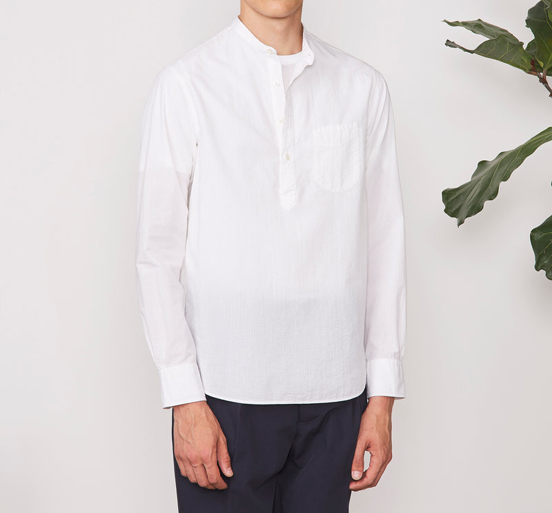 Auguste Cotton Seersucker Shirt