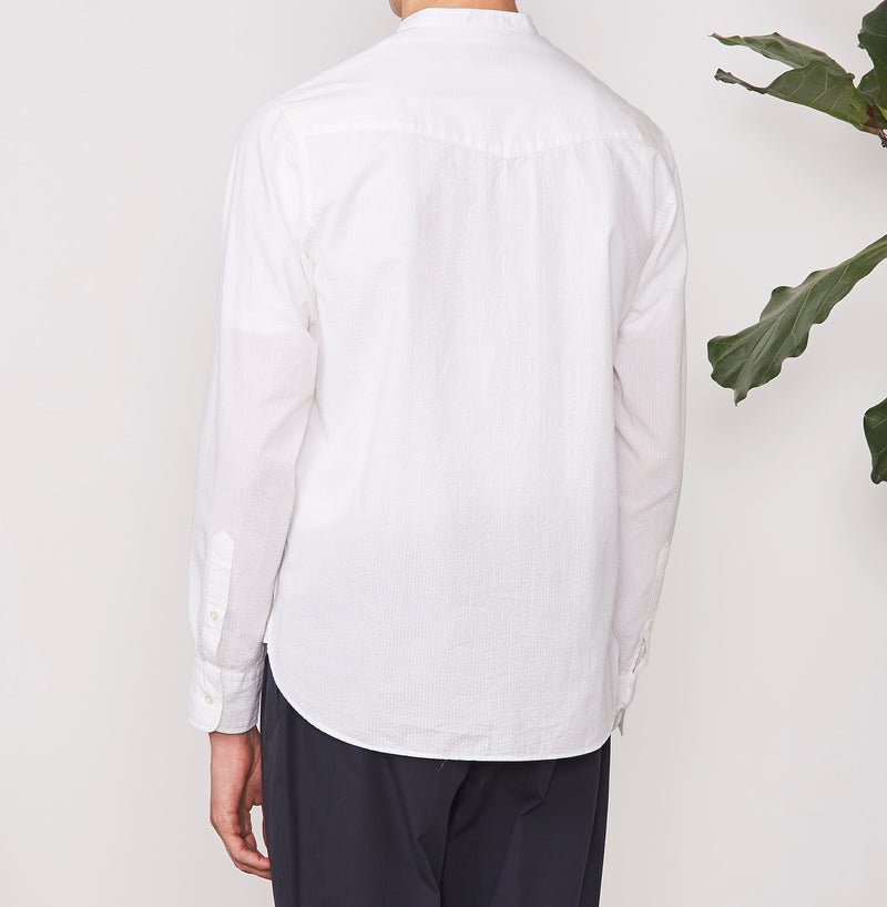 Auguste Cotton Seersucker Shirt