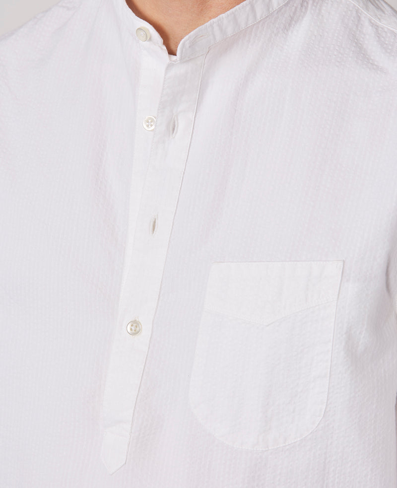 Auguste Cotton Seersucker Shirt
