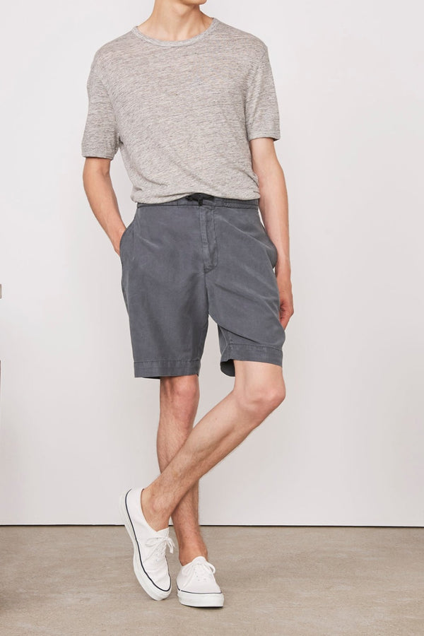 OFFICINE GENERALE Phil Italian Linen Shorts MEN'S SHORTS