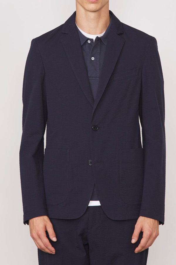 OFFICINE GENERALE New Lightest Jacket Cotton Seersucker MEN'S JACKETS