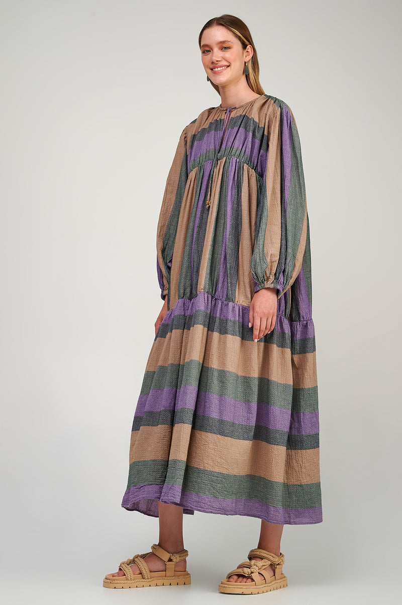 Zakar Long Sleeve Maxi Dress S23P6237