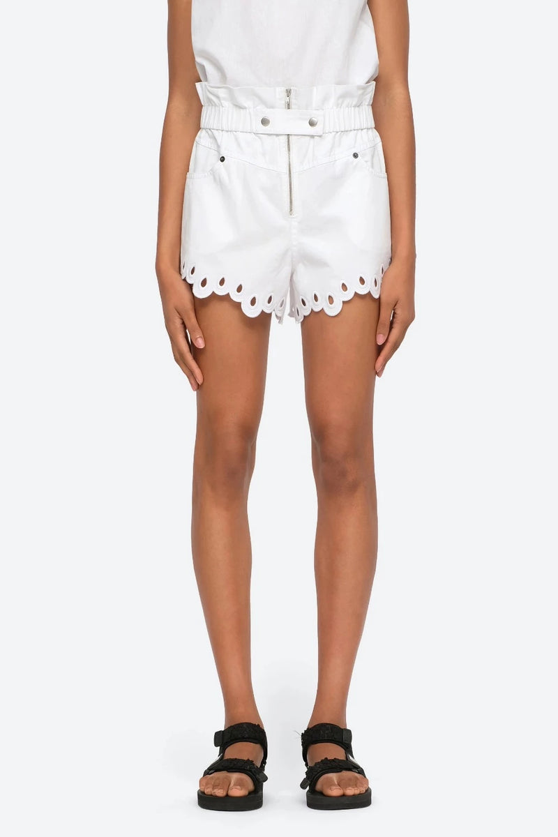 SEA Lee Embroidery Shorts WOMEN'S SHORTS