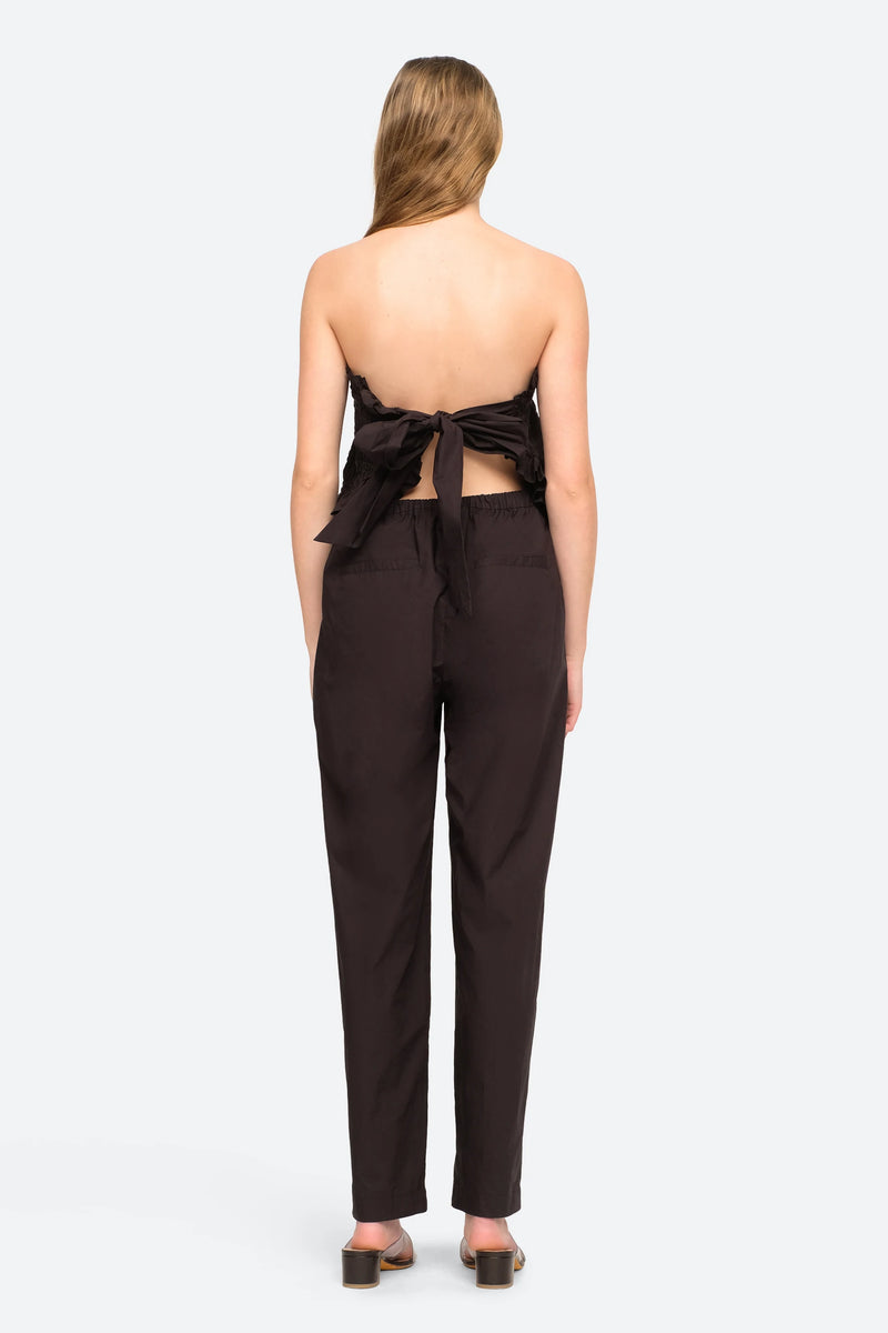Phoebe Cotton Strapless Jumpsuit