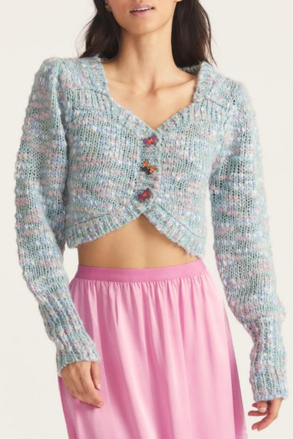 Saundria Crop Cardigan
