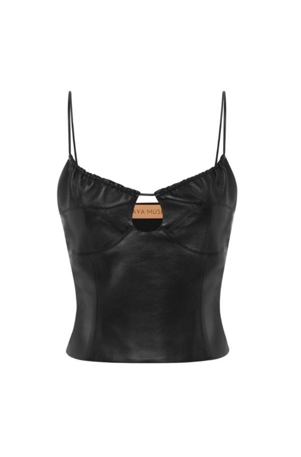 Pisa Leather Top