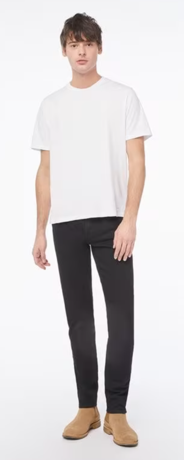 FRAME L'Homme Skinny Noir MEN'S JEANS
