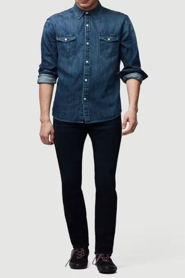 FRAME L' Homme Slim Mid-Rise Placid MEN'S JEANS