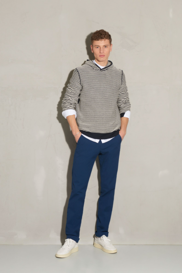 4651 Seersucker Hoodie MEN'S SWEATS