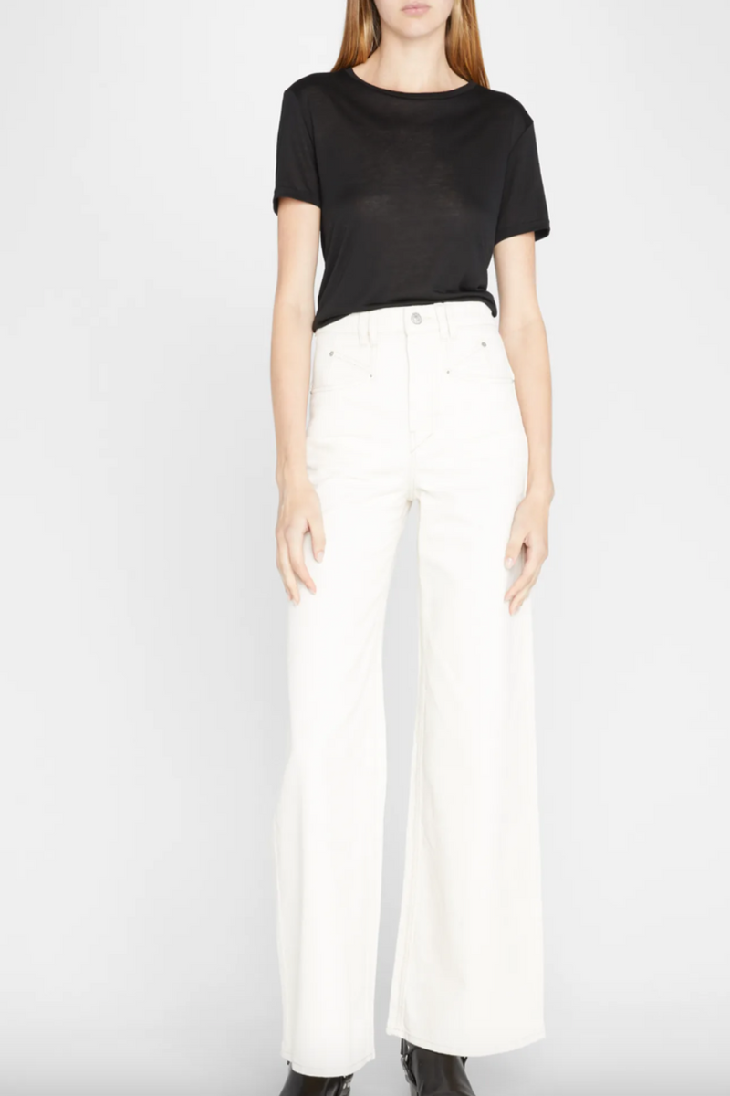 ISABEL MARANT Lemony Wide Leg Jeans WOMEN'S JEANS