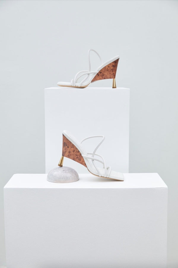 GIA X RHW Rosie 2 Strappy Leather Sandal WOMEN'S SHOES