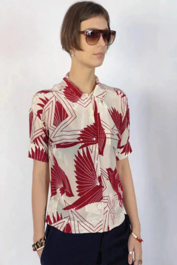 TALLULAH + HOPE Short Sleeve Blouse WOMEN'S TOPS