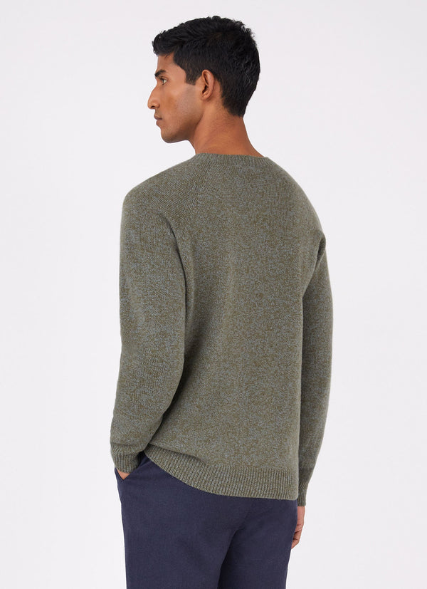 Lambs Wool Crew Neck Sweater