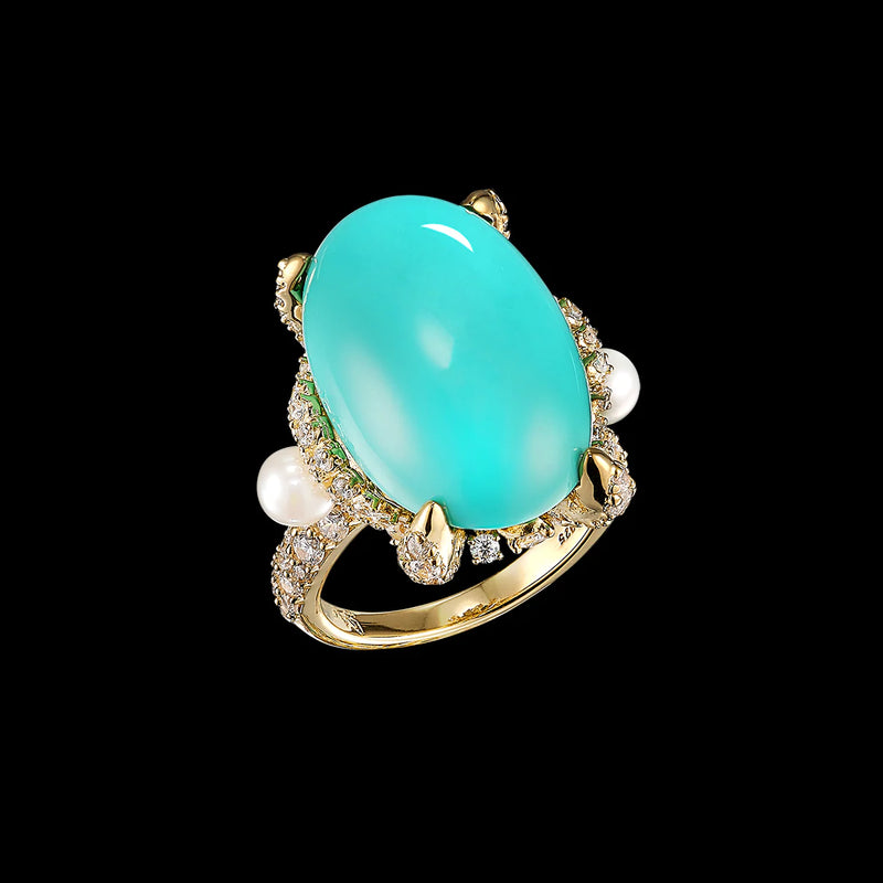 Turquoise Mermaid Earring