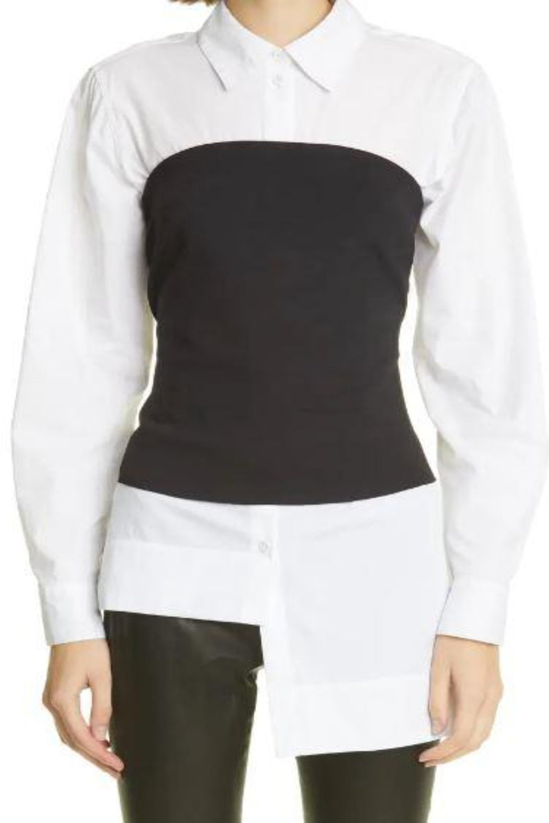 ROSETTA GETTY Scuba Bandeau Top WOMEN'S TOPS