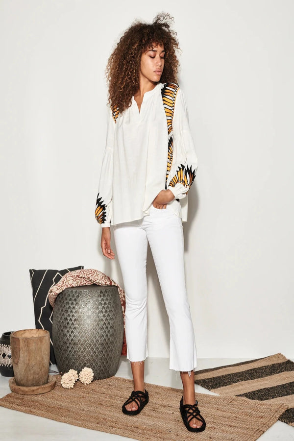 VALERIE KHALFON Toledo Shirt WOMEN'S TOPS