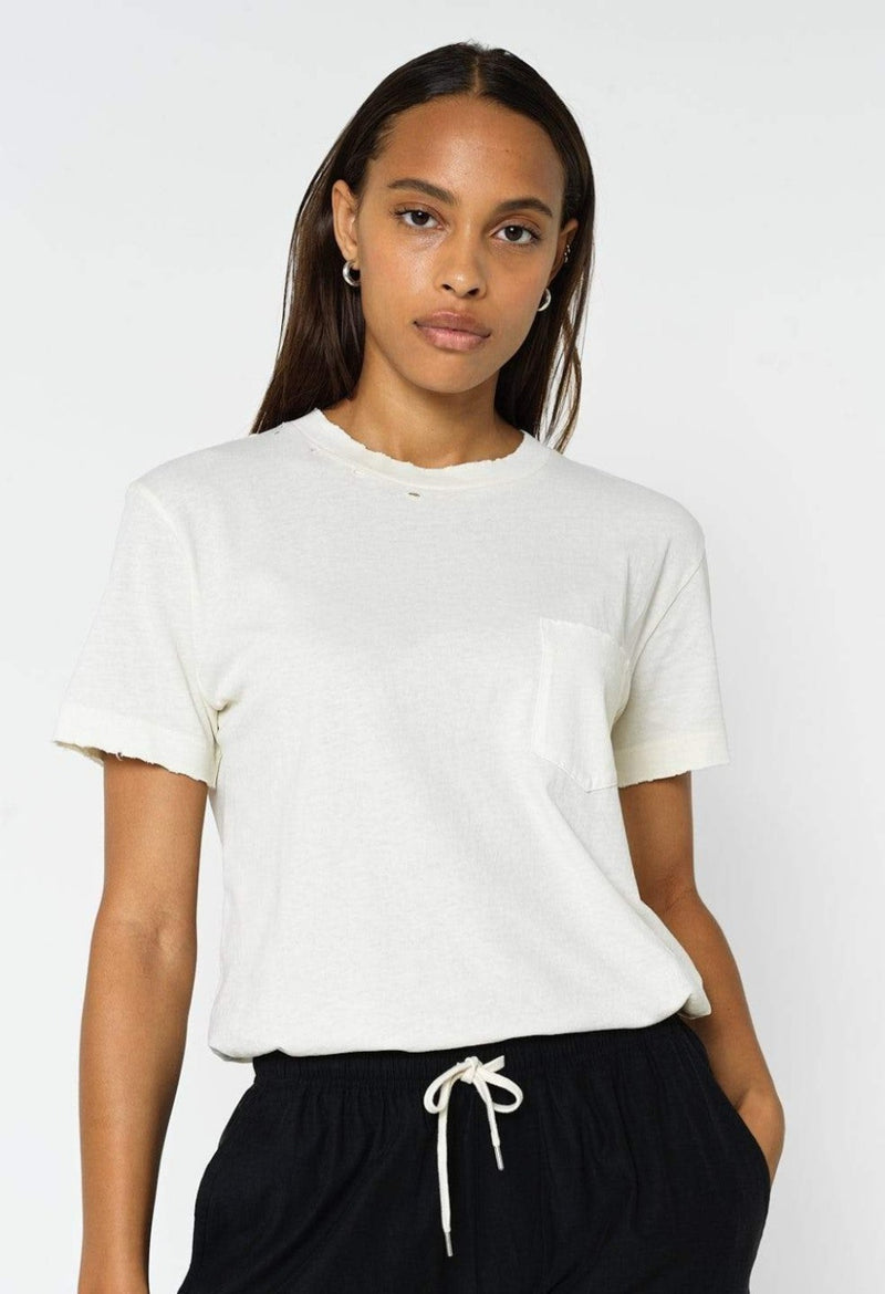 JOHN ELLIOTT Folsom Relaxed Pocket Tee WOMEN'S TEES