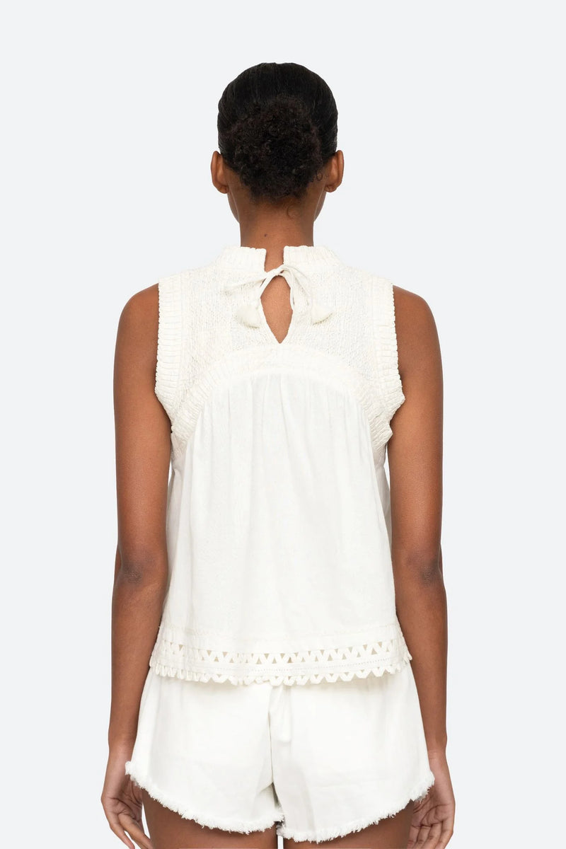 Willa Hand Smocked Tank Top