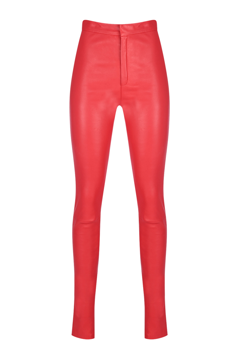 ZEYNEP ARCAY High Waist Skinny Leather Pants CURIO FAENA MIAMI