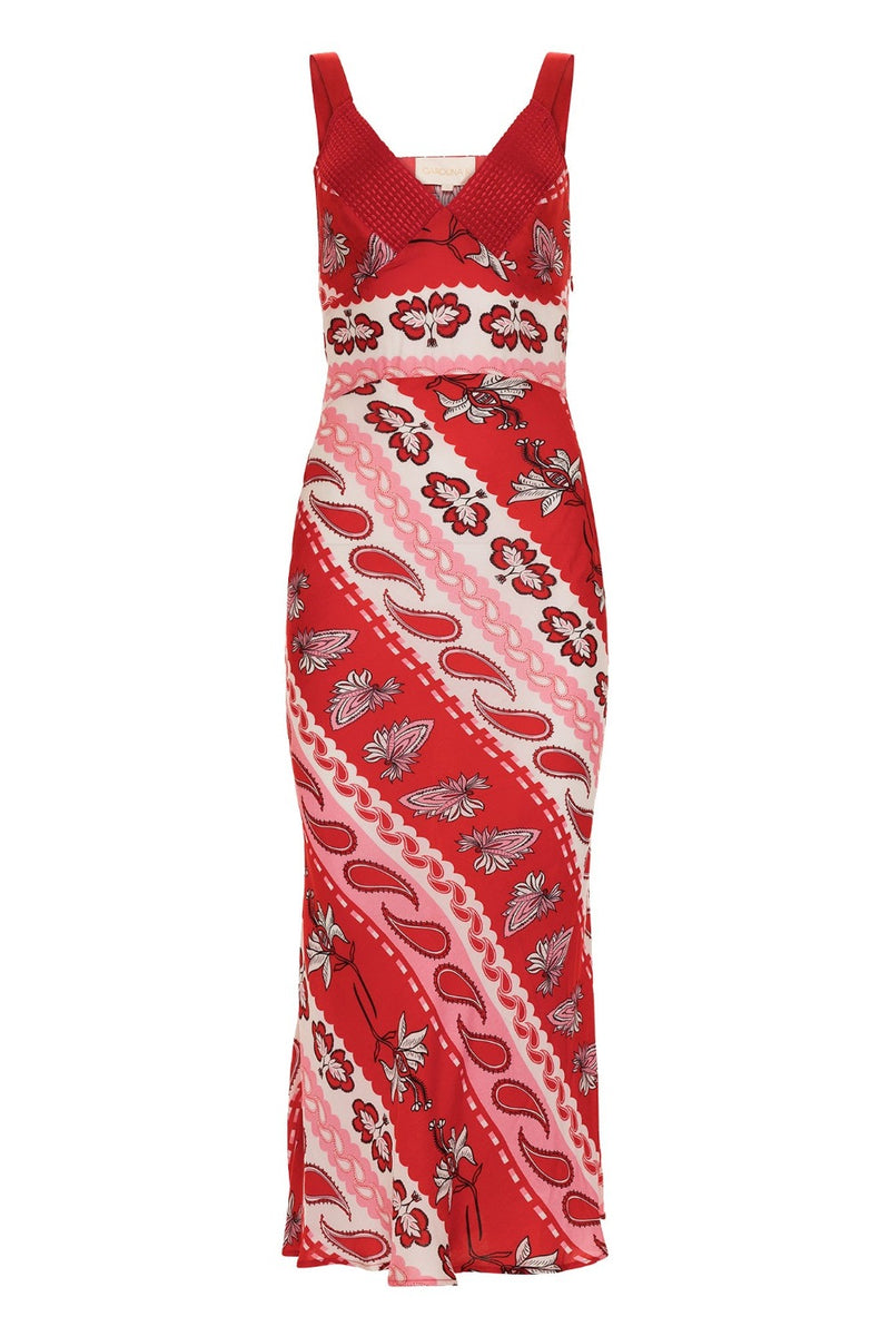 CAROLINA K Alex Slip Dress WOMEN'S DRESSES