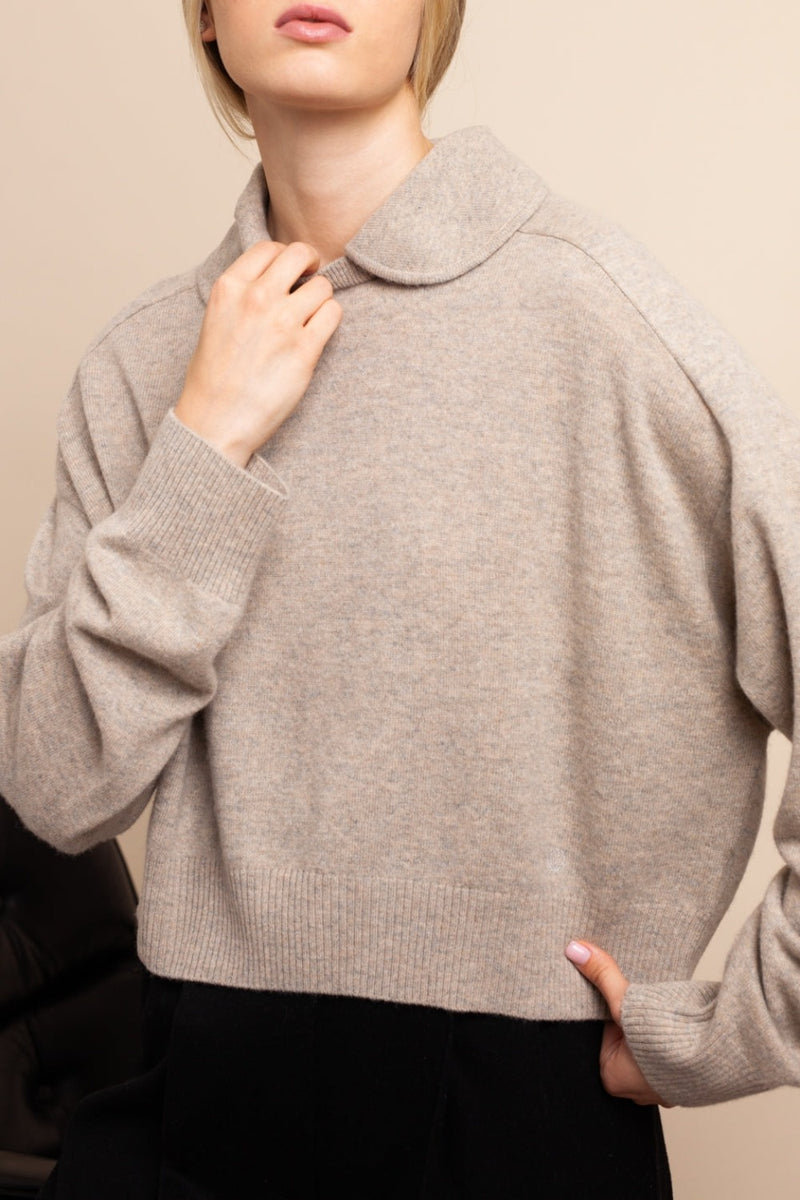 LOULOU STUDIO Clarion Cashmere Sweater WOMEN'S KNITWEAR