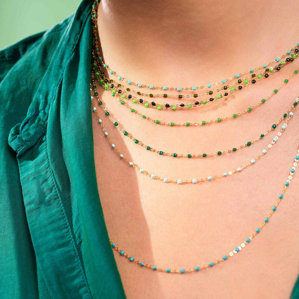Classic Gigi Lagoon Necklace YG 16.5
