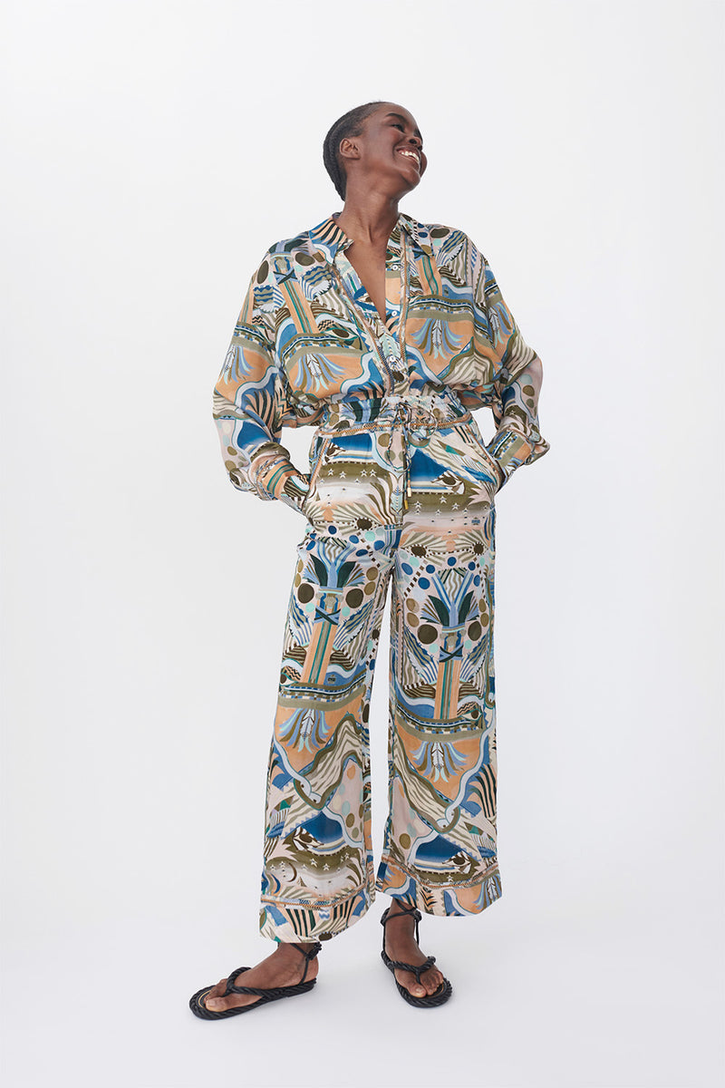 CHUFY Henry Pants Giza Blue WOMEN'S PANTS