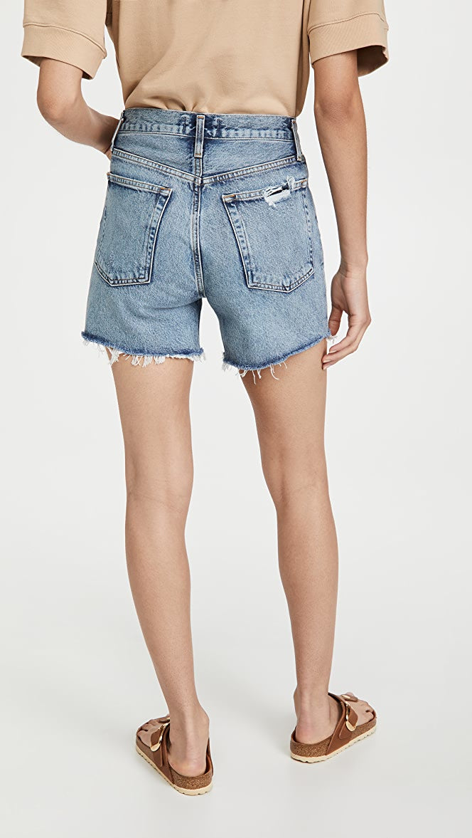 Riley High Rise Slim Leg Shorts (Final Sale)