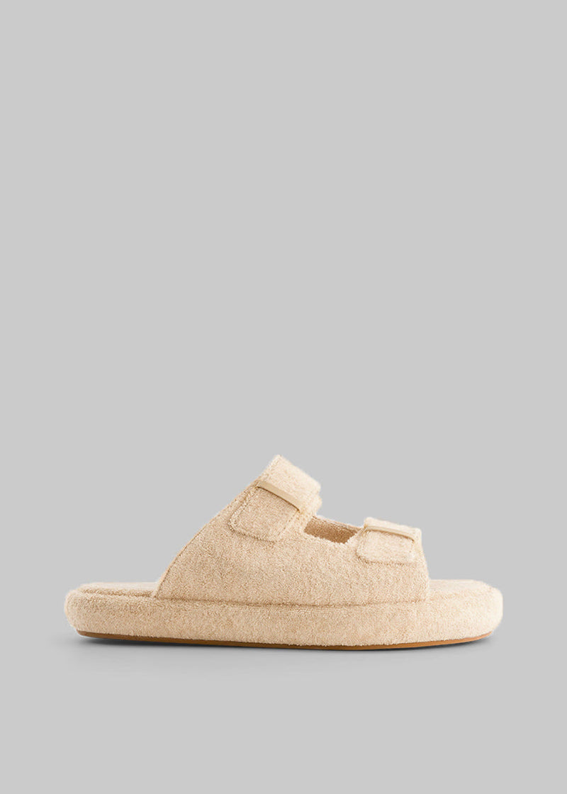Terry Cloth Chunky Sandal by the Frankie Shop