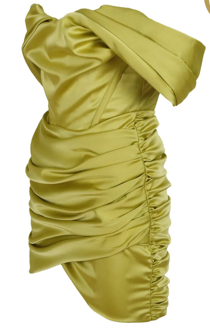 Lydia Satin Dress