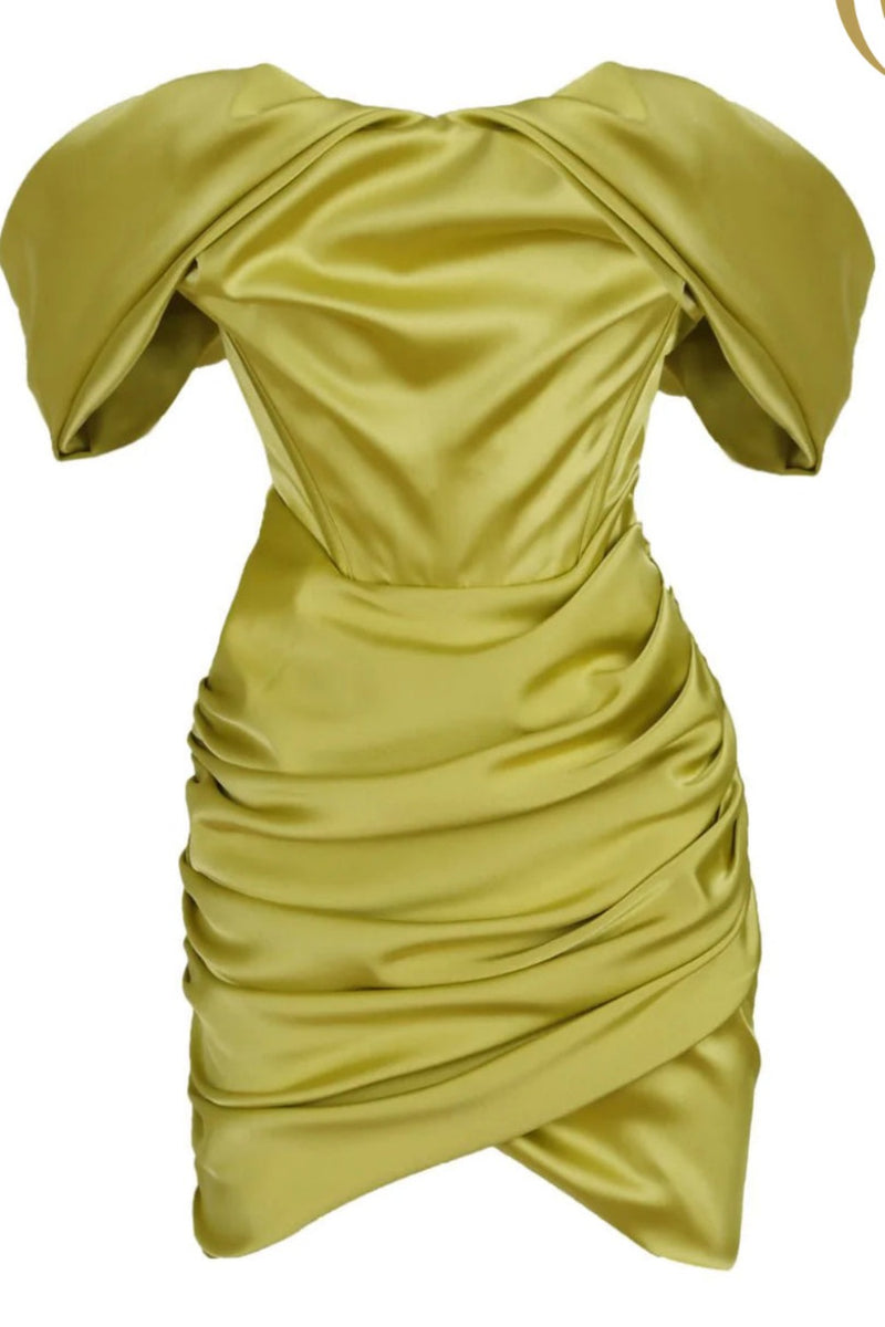 GIGII Lydia Satin Dress WOMEN'S DRESSES