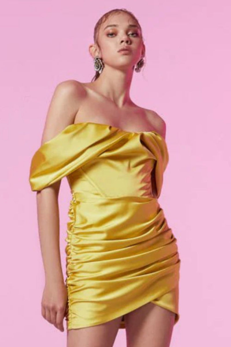 Lydia Satin Dress