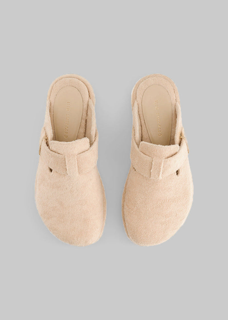 Terry Cloth Chunky Clog by the Frankie Shop