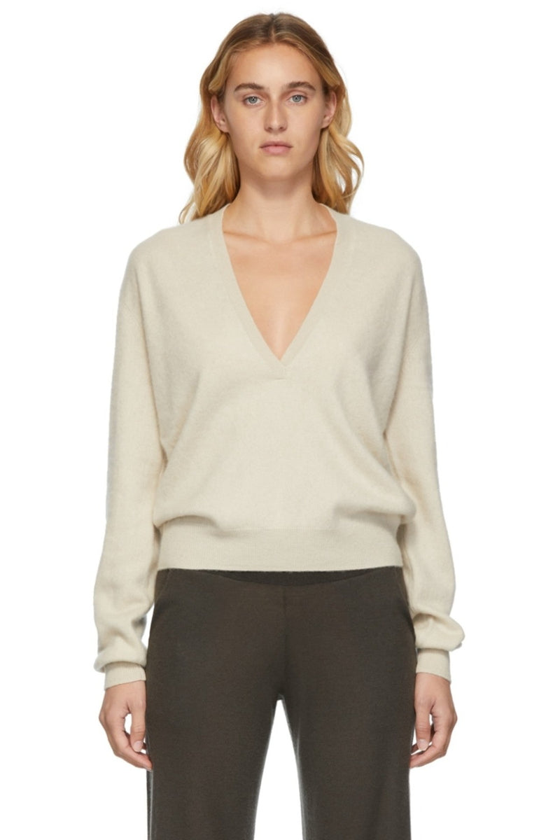 Mini Deep V Sweater