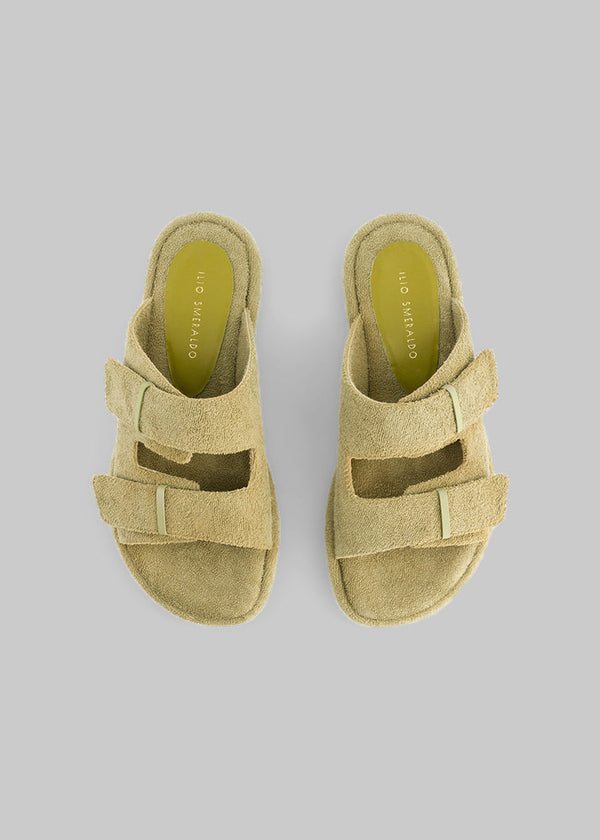 Terry Cloth Chunky Sandal by the Frankie Shop (Final Sale)