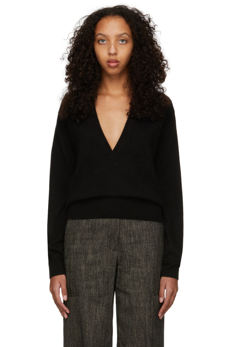 Mini Deep V Sweater